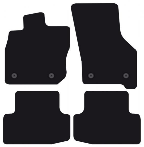 Cora Tailored Carpet Mats for AUDI A3 4-door Sedan (2019) and 5-door Sportback (2019) (petrol hybrid)