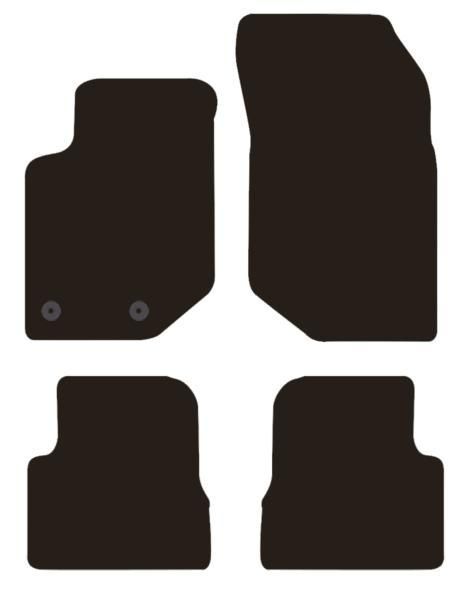 Cora Tappeti moquette Tailor FIAT 600 24> Avenger 22>(no ibride ed elettriche)