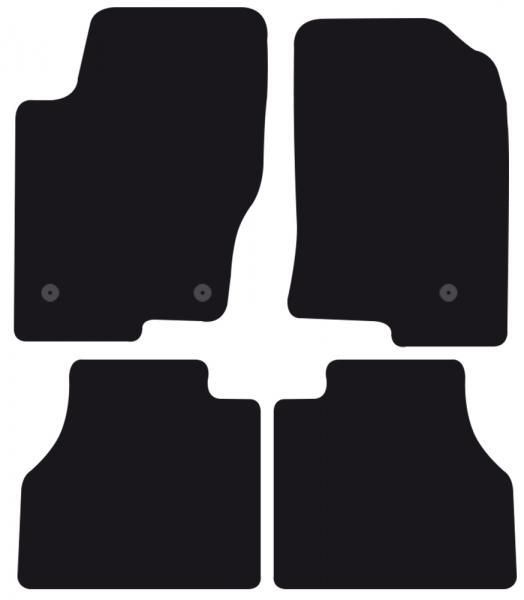 Cora Tappeti moquette Tailor NISSAN Navara 10>15