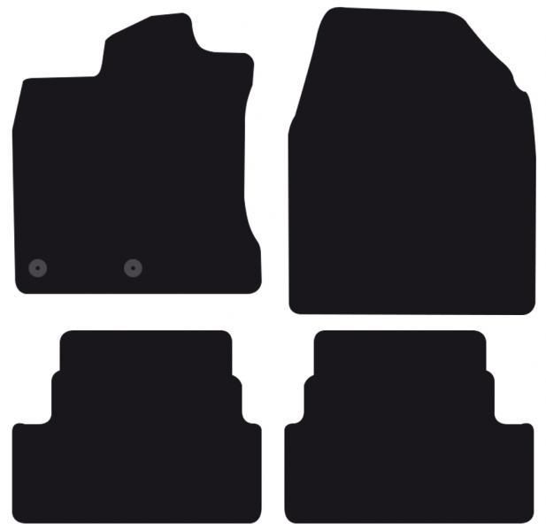 Cora Tappeti moquette Tailor NISSAN Qashqai 06>14