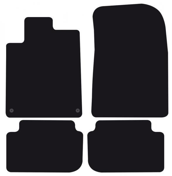 Cora Tailor carpet mats PEUGEOT 407 4p. and SW 04>11