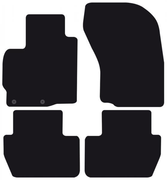 Alfombras Cora Tailor CITROEN C-Crosser 07>12 - MITSUBISHI Outlander 07>12 - PEUGEOT 4007 07>12