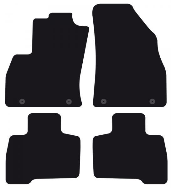 Alfombrillas Cora Tailor CITROEN Nemo 5p. 08> - FIAT Fiorino 5p. 08>, Qubo 08> - PEUGEOT Bipper Tepee 08>