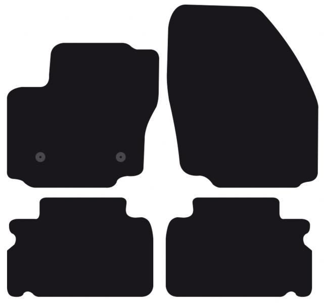 Cora Carpets – Maßgeschneiderte Ford S-Max 06–15, 5 Sitze