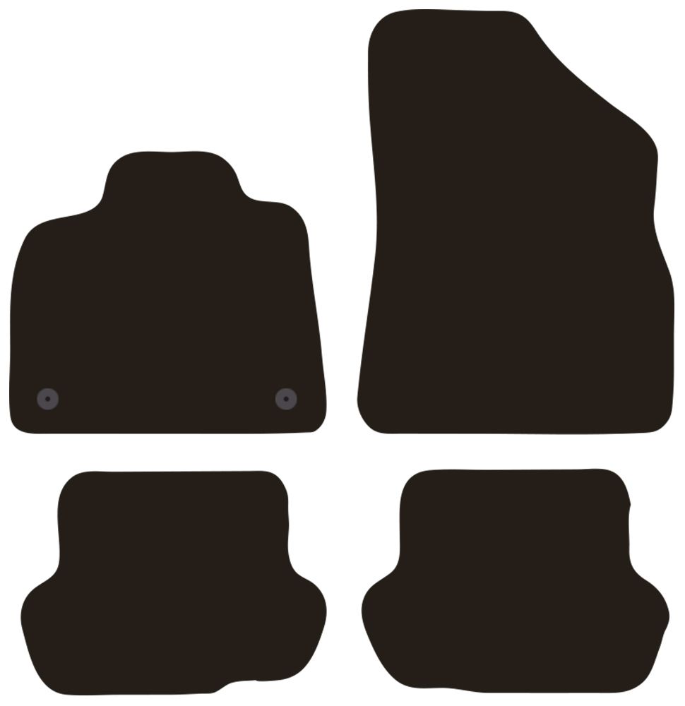 Alfombrillas Cora Tailor para CITROËN DS5 11>15, 15>