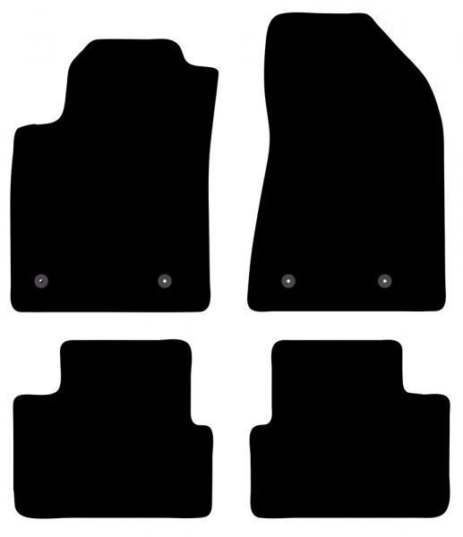 Cora Carpets Tailor FIAT Bravo 07>10, 10> - LANCIA Delta 08>11