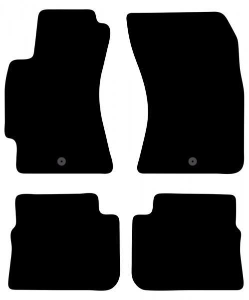 Cora Tappeti moquette Tailor SUBARU Forester 08>12
