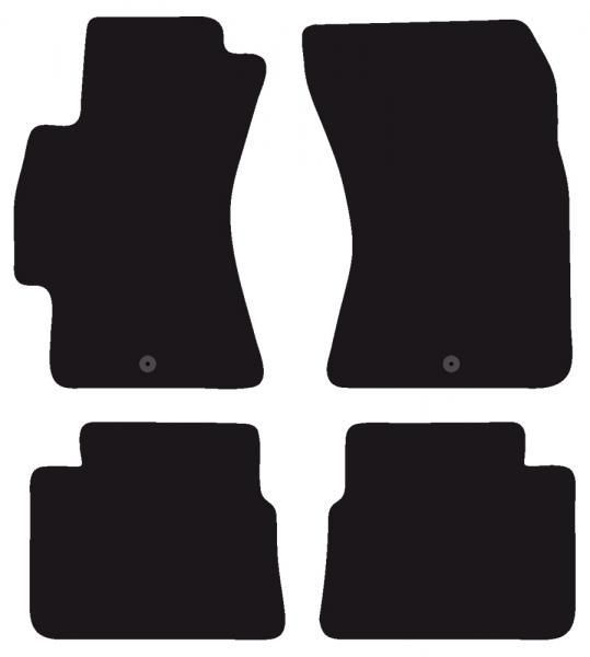 Cora Tailor carpet mats SUBARU Impreza 07>17