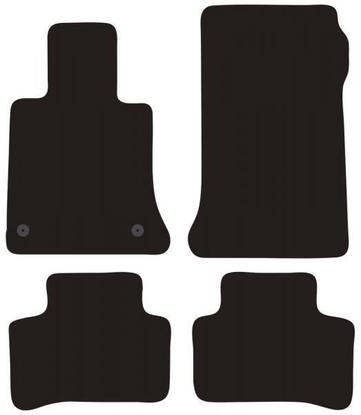 Cora Tailor carpet mats MERCEDES GLK 08>12, 12>