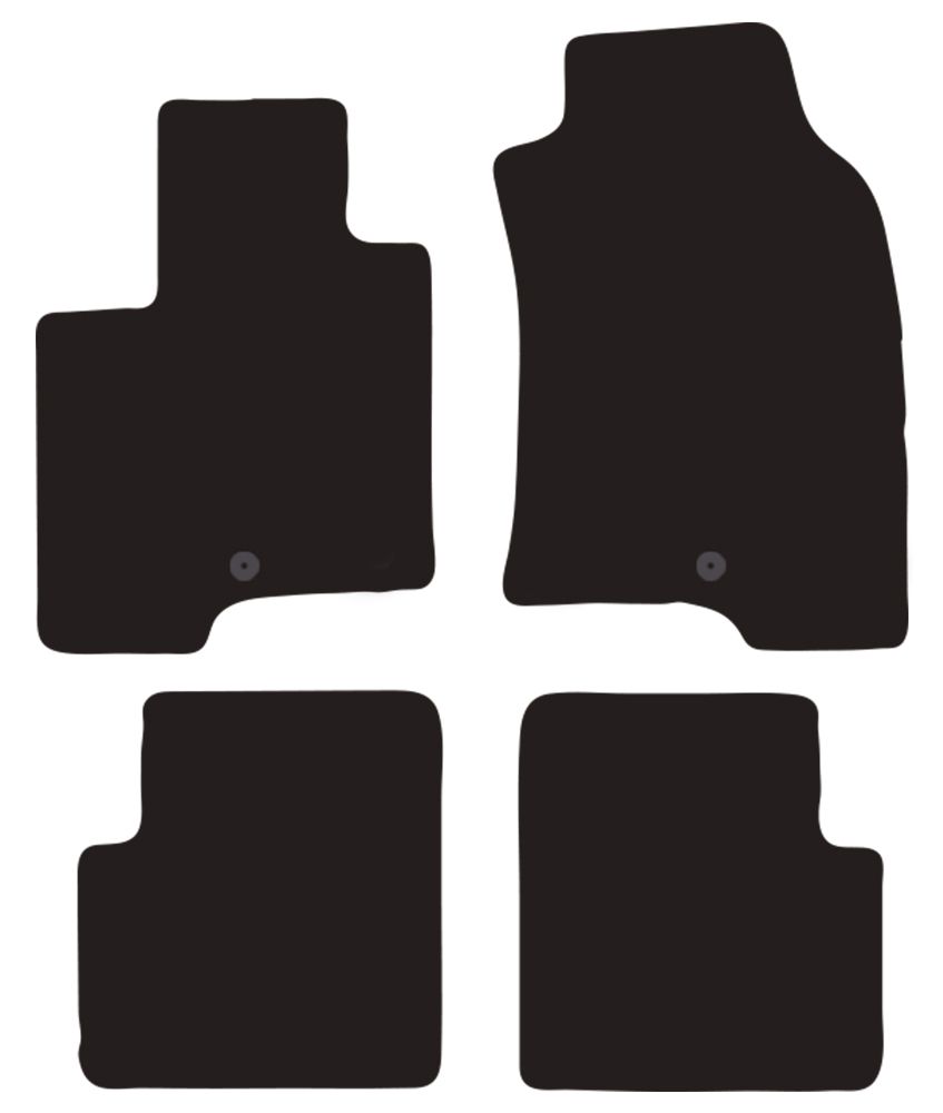 Alfombrillas Cora Tailor para FIAT Panda III 12>20, 20> (soportes universales)