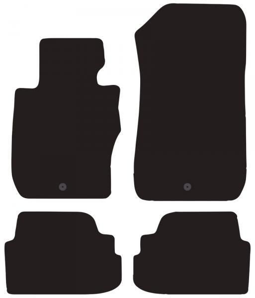 Cora Tailor carpet mats BMW 1 Series 3p. 07>12 and Coupé 07>