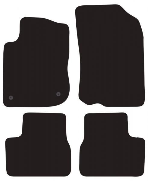 Cora Carpet Mats Tailor PEUGEOT 2008 13>19