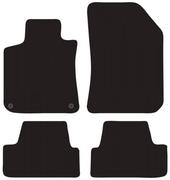 Alfombrillas Cora Moqueta Tailor PEUGEOT 308 5p. 13>17, 17>