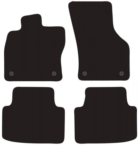Alfombras Cora Sastre VOLKSWAGEN Passat 4p. y SW 14>19, 19>