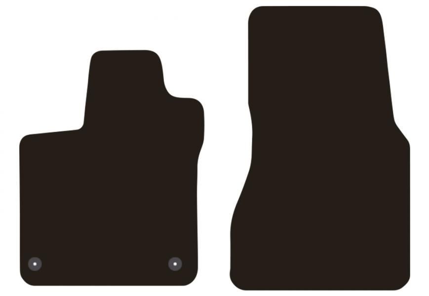 Cora Carpet mats Tailor SMART Fortwo 14>19, 19>