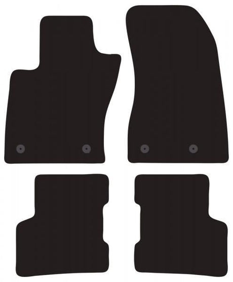 Cora Carpets Tailor JEEP Renegade 14>18 (fixpoint distance pass. side = 20 cm)