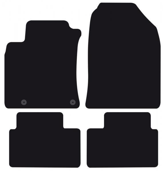 Cora Carpet Mats Tailor KIA Cee'd 5p. and SW 18> / ProCeed 19> / XCeed 19>