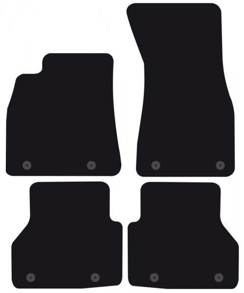 Alfombrillas Cora Tailor para Audi A6 4p. y Avant 18> - A7 Sportback 18>