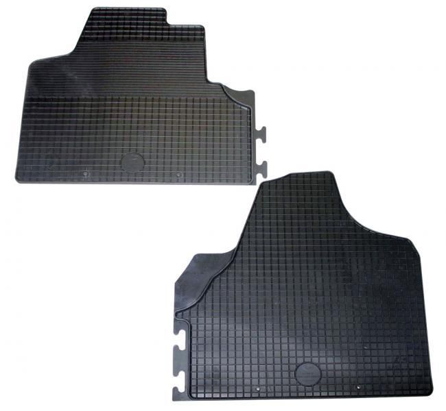 Cora Gummifußmatten vorne für CITROËN Jumpy (07>16), FIAT Scudo (07>16) und PEUGEOT Expert (07>16)
