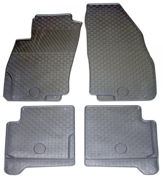 Cora Rubber Mats FIAT Grande Punto 3/5p. 05>, Punto Evo 3/5p. 09>, Punto 3/5p. 12>