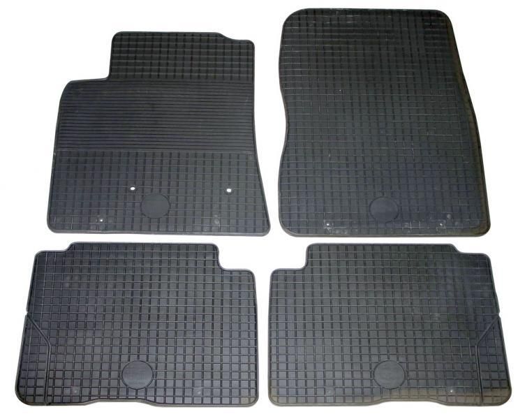 Alfombrillas de goma Cora para Mitsubishi Pajero 5p. 07>13