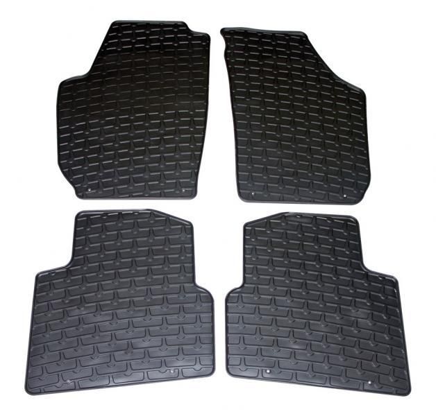 Cora Rubber mats SKODA Roomster 06>10, 10>