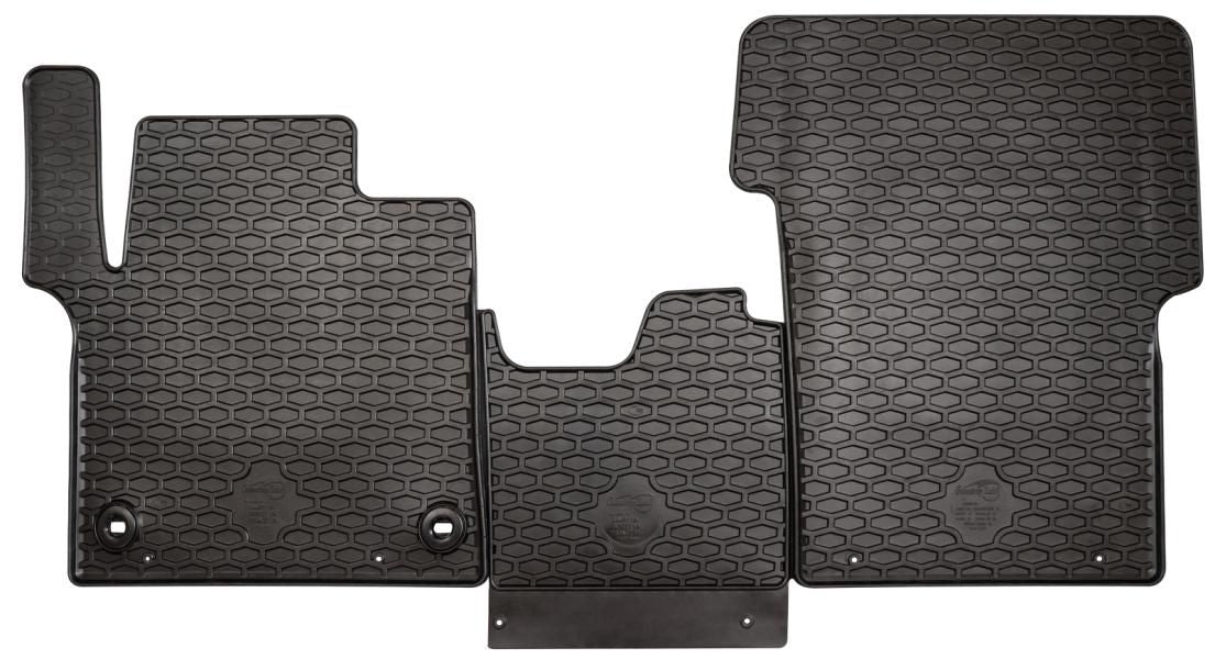 Cora TPE front mats CITROEN Jumpy Atlante/Spacetourer 16> - FIAT Ulysse 22> - OPEL Zafira Life 19> - PEUGEOT Expert Combi/Traveller 16> - TOYOTA Pro