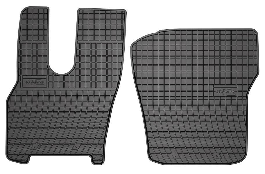 Alfombrillas de goma Cora DAF XD/XF/XG/XG+ 22> asiento de pasajero neumático o cine
