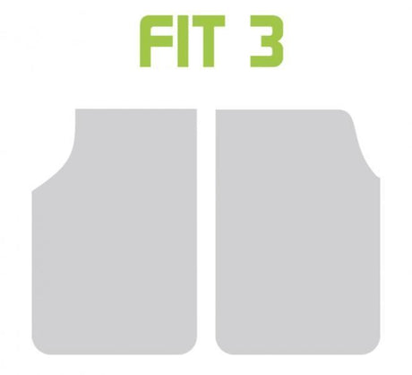 Cora Tappeti gomma anteriori Rubberfit FIT3