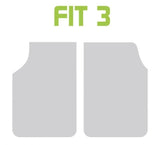 Alfombrillas de goma delanteras Cora Rubberfit FIT3