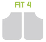 Alfombrillas de goma delanteras Cora Rubberfit FIT4