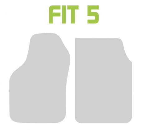 Cora Rubberfit FIT5 Front Rubber Mats