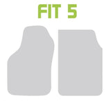 Alfombrillas de goma delanteras Cora Rubberfit FIT5