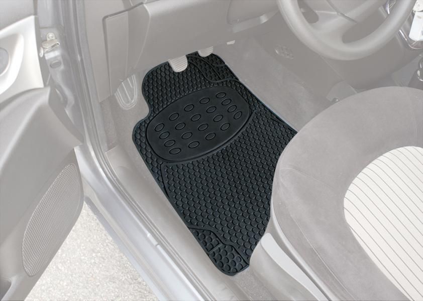 Juego de 4 alfombrillas de goma universales Unifit Cora