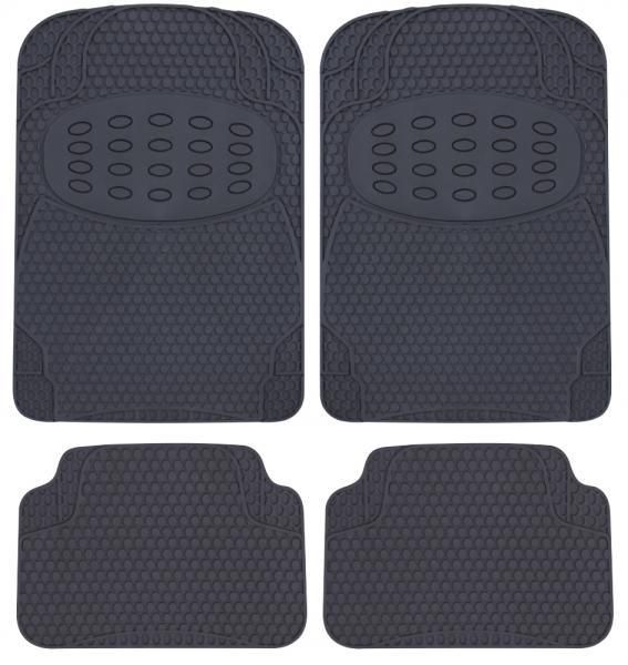 Juego de 4 alfombrillas de goma universales Unifit Cora