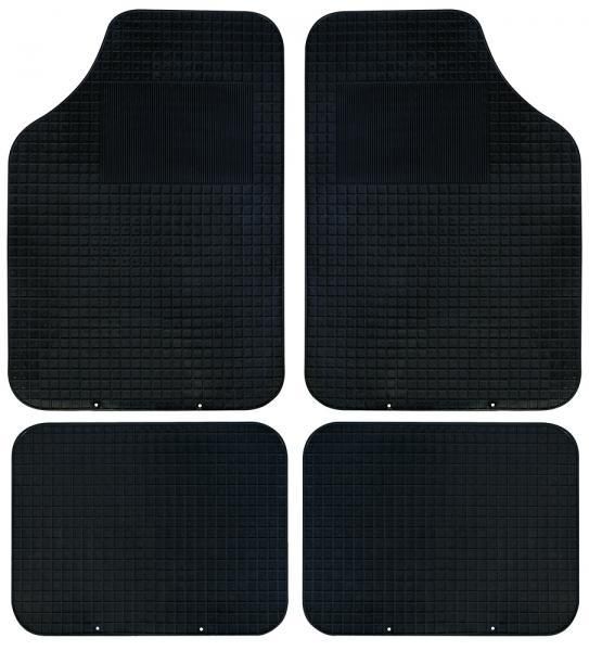 Juego de 4 alfombrillas de goma universales para conductor de velocidad Cora