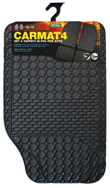 Cora Set 4 tappeti pvc Carmat4