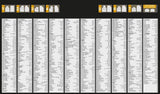 Cora Juego de 4 alfombras grises Actualfit, modelo 5