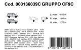 Cora Copriauto Gabardine Car modello VAN 9C