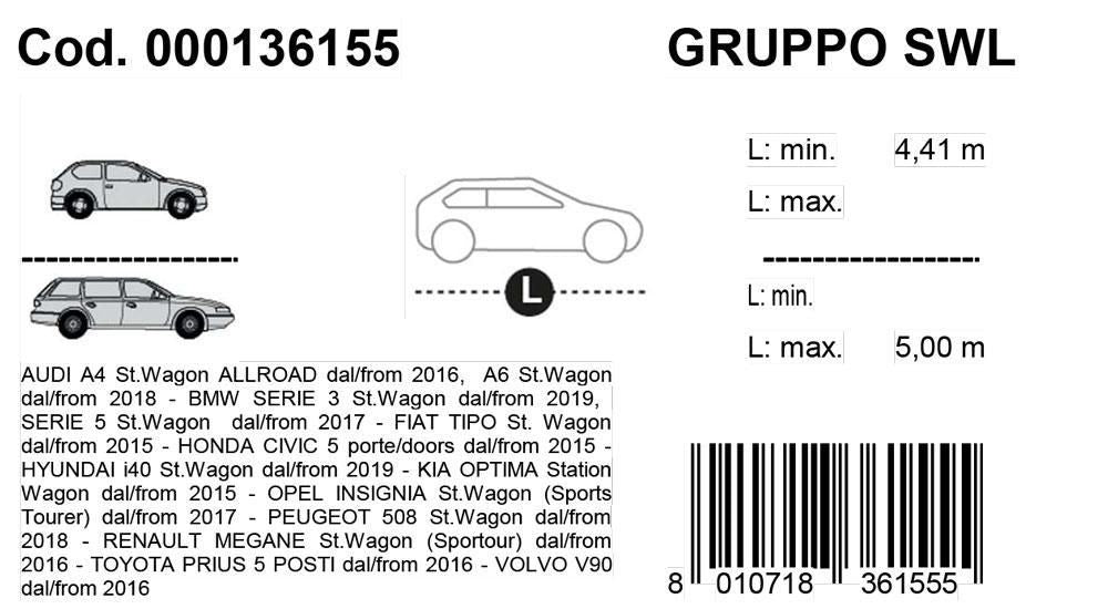 Cora Halbauto-Abdeckung Demicover Modell SWL