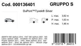Cora Copriauto Topcover Silver modello S