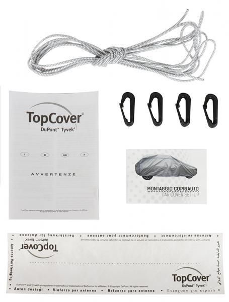 Cora Copriauto Topcover Silver modello XL