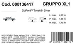 Funda para coche Cora Topcover Silver XL1