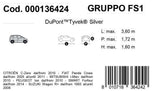 Cora Copriauto Topcover Silver modello FS1