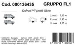 Funda para coche Cora Topcover Silver modelo FL1