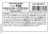 Cora Procover Silberne Autoabdeckung Modell FS5