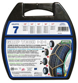 Cadenas de nieve Cora Grip Tech de 9 mm, grupo 7