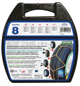 Cadenas de nieve Cora Grip Tech de 9 mm, grupo 8