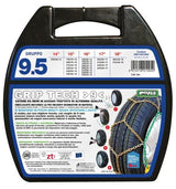 Cadenas de nieve Cora Grip Tech de 9 mm, grupo 9.5