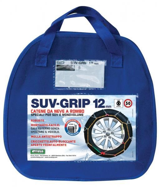 Cadenas de nieve Cora Suv-Grip de 12 mm, grupo 219